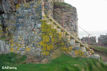 Hermitage steps, Elizabeth Castle