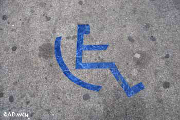 Disabled sign in Manta