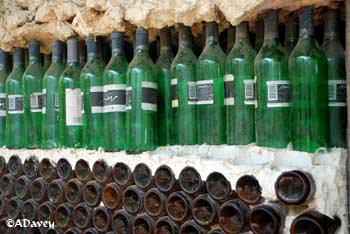 Bottle wall